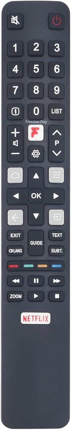 Detalle de VINABTY Replacement Remote Control for TCL Smart TVs (06-IRPT45-LRC802NP and listed models)