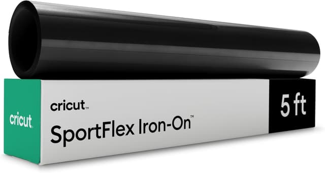 Imagen de Cricut SportFlex Iron-On Black 5 ft 🎨 en OfertitasTOP