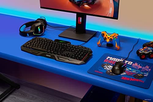 Thumbnail 7 de KROM Kit teclado, ratón y alfombrilla Hot Wheels KUSTOM (negro) con teclado RGB y ratón 7200 DPI