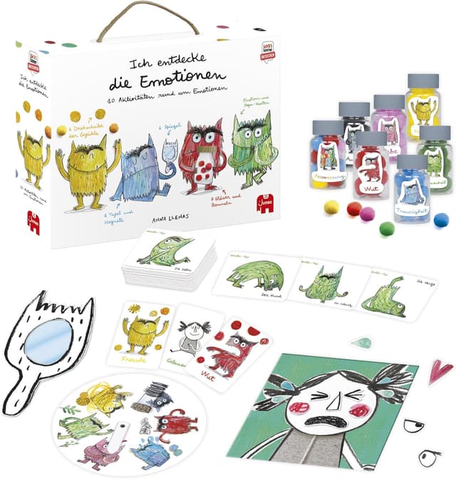 Thumbnail 4 de Jumbo 1110101623 – J’apprends à découvrir Les Couleurs Monster Learning Toys multicolore