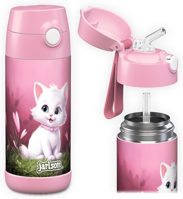 Detalle de Jarlson Trinkflasche Kinder Charli Edelstahl 350 ml