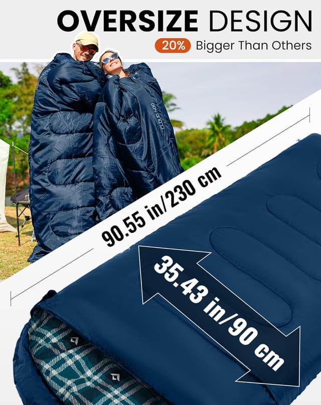 Thumbnail 6 de KingCamp winter sleeping bag, 300 g/m²