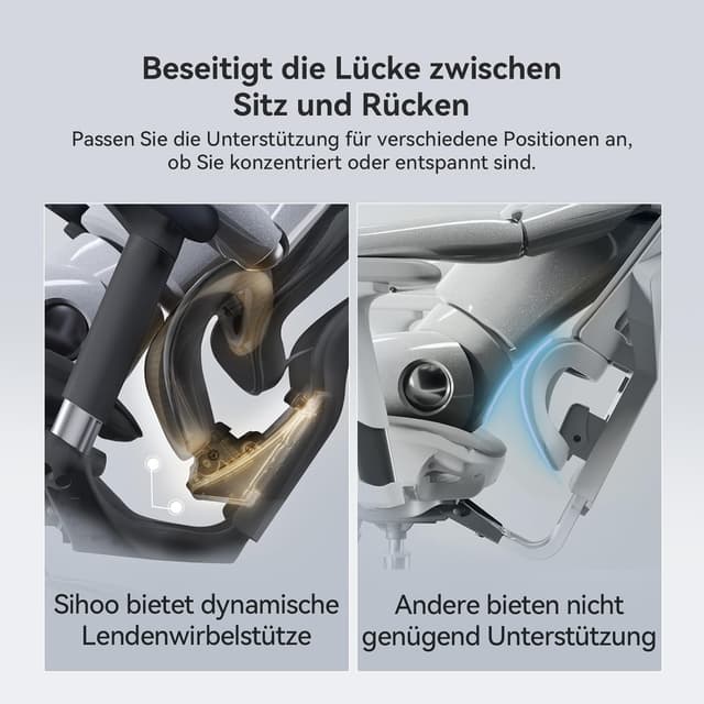 Thumbnail 4 de SIHOO Doro C300 Ergonomischer Bürostuhl