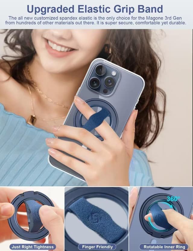 Thumbnail 2 de EWA MagOne 3rd Gen MagSafe Phone Grip Stand