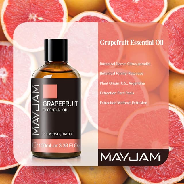 Thumbnail 1 de MAYJAM Grapefruit Essential Oil 100ML