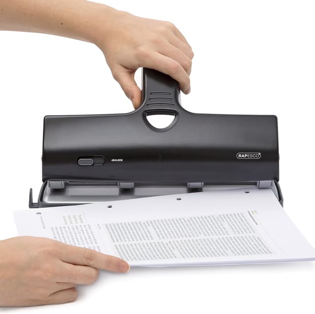 Detalle 2 de Rapesco 1293 ALU Perfore 40 feuilles