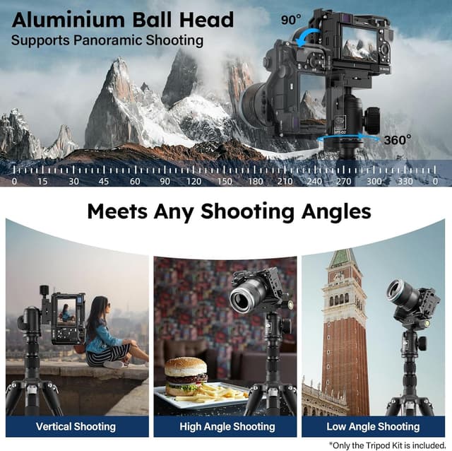 Detalle 2 de Sirui APT-02 2-in-1 Stativ 200 cm