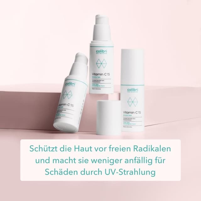 Detalle de colibri skincare Vitamin C15 Booster 30ml