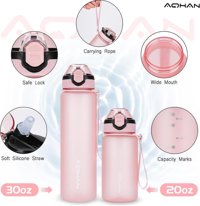 Thumbnail 1 de AOHAN 600ml Water Bottle
