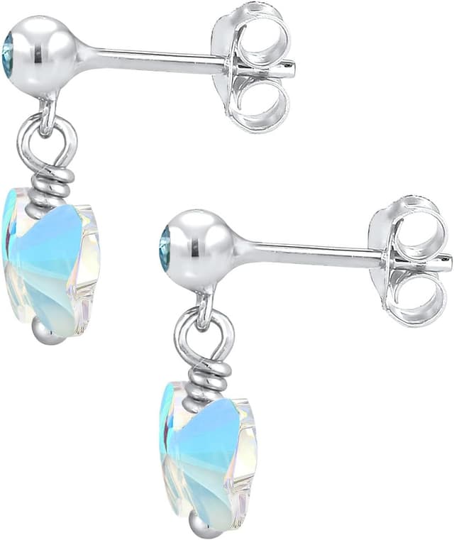 Thumbnail 2 de Elli Ohrringe Kinder Funkel Schmetterling 925 Silber