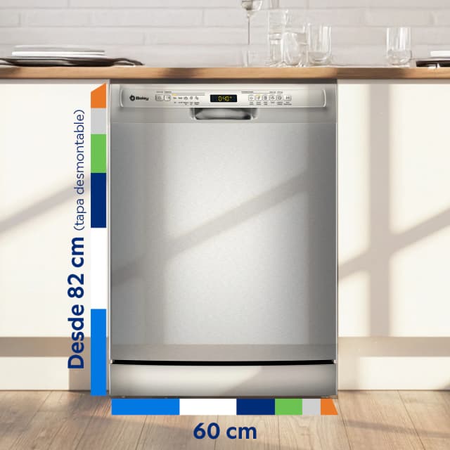 Detalle 2 de Balay 3VS5032IP Lavavajillas 13 servicios, 60 cm ExtraSilencio