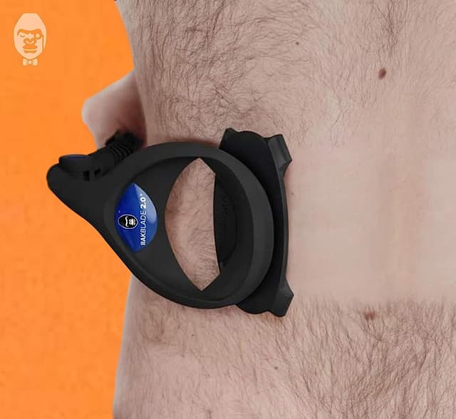 Detalle 2 de BaKblade 2.0 Back Shaver – Rücken- & Körperrasierer für Männer mit 2 Rasierklingen