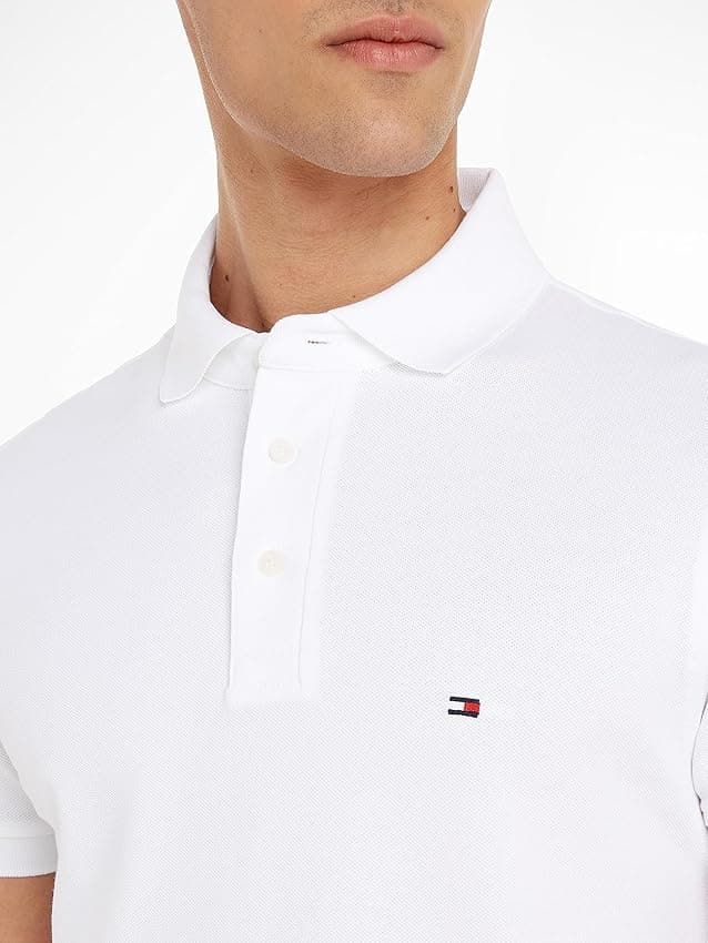 Thumbnail 2 de Tommy Hilfiger Polo Slim Fit Hombre 1985 - Blanco