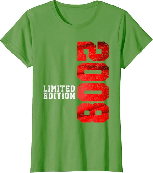 Thumbnail 2 de Cumpleaños 2008 Camiseta 18 Años