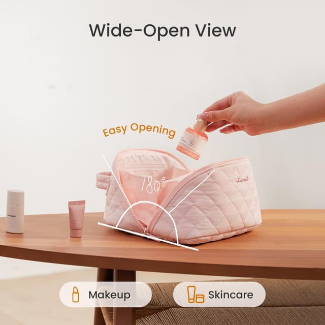 Detalle de LOVEVOOK Travel Makeup Bag 9.8in