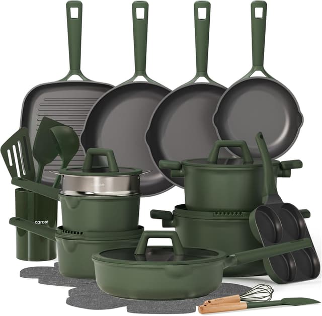 Detalle de CAROTE 31PCS Nonstick Cookware Set