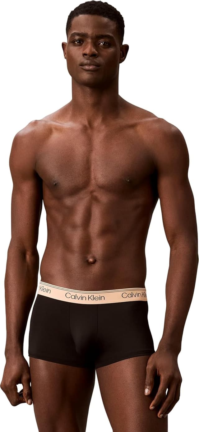 Detalle 2 de Lot de 3 boxers Calvin Klein à taille basse pour homme