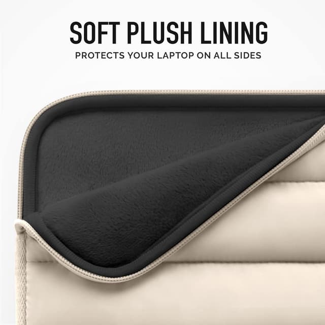 Detalle 2 de VANDEL The Original Puffy Laptop Sleeve for 15–16 Inch Laptops (MacBook Pro 16 Compatible)