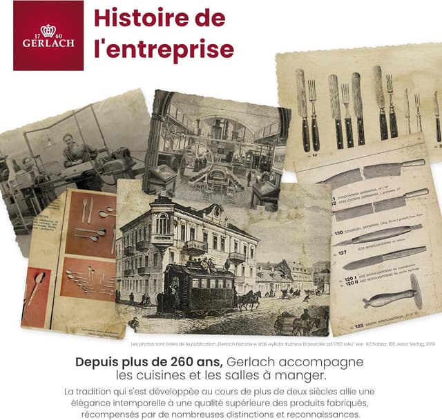 Thumbnail 6 de Lot de 3 poêles Gerlach 1760 20/28 cm