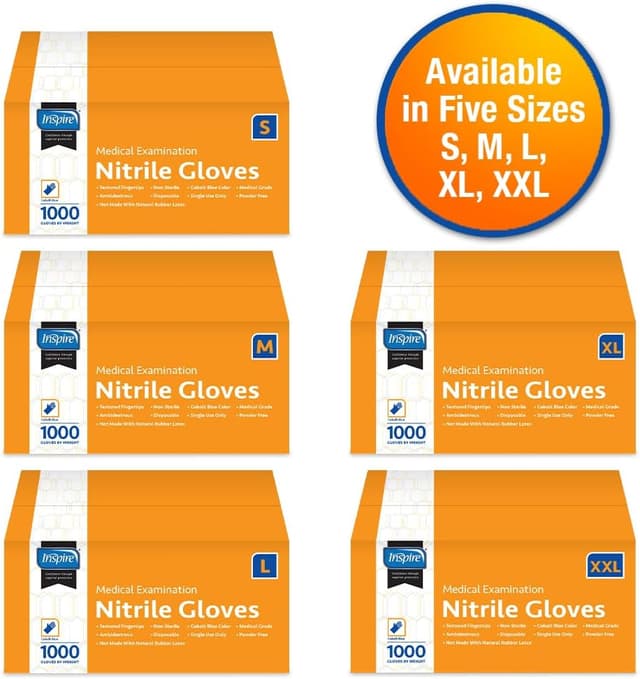 Thumbnail 1 de Inspire Nitrile 4.5 Mil Exam Gloves