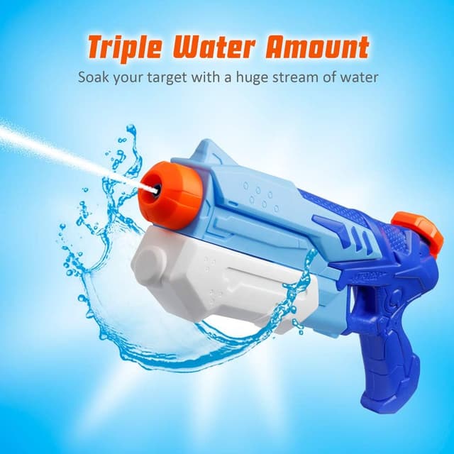 Thumbnail 1 de D-FantiX Water Guns for Kids 2 Pack 300cc