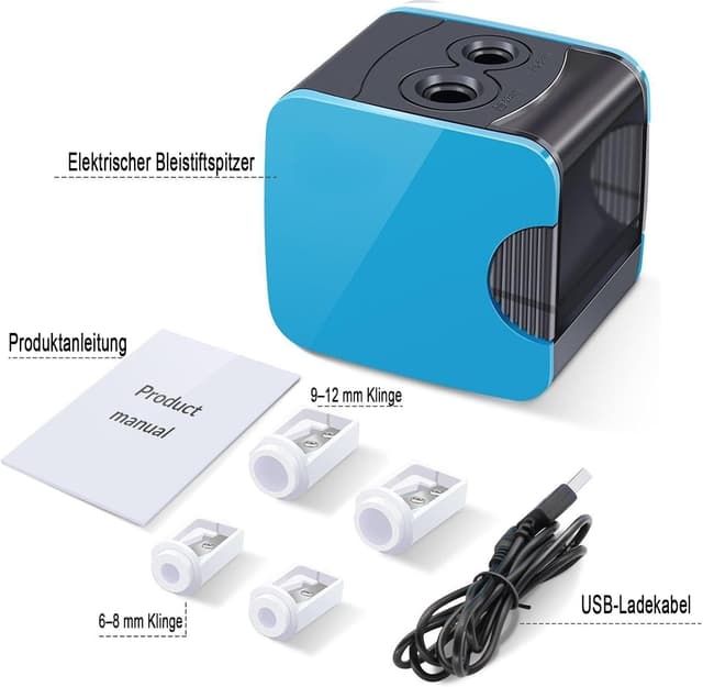 Detalle 2 de Elektrischer Spitzer Doppelloch 6–12 mm