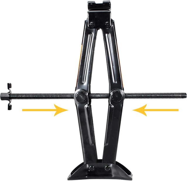 Detalle 2 de LEADSTAND 2-ton scissor jack with drill conversion head (labour-saving design)