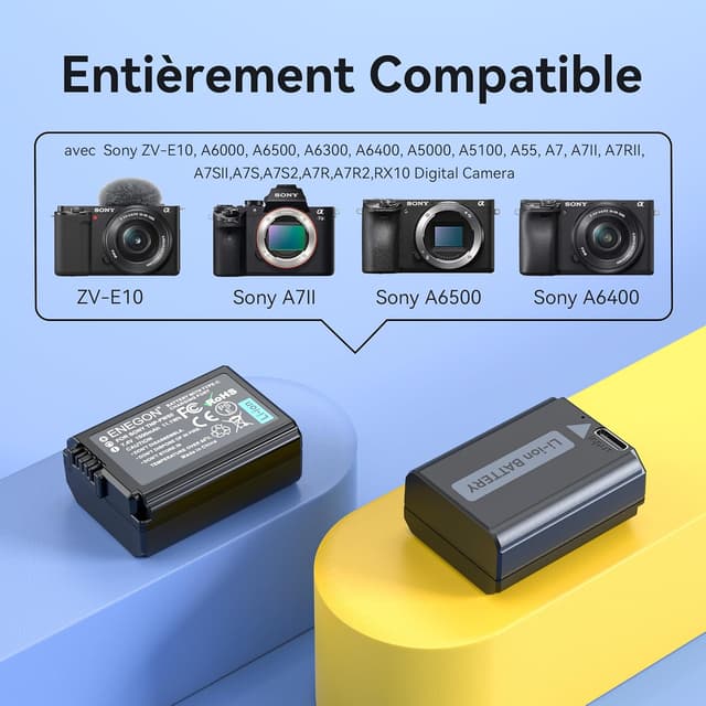 Thumbnail 1 de ENEGON NP-FW50 batteria 1500 mAh