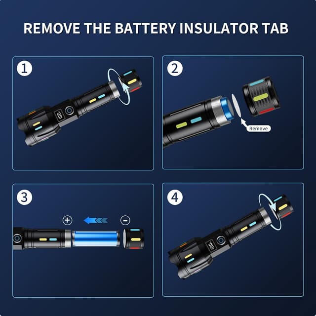 Thumbnail 2 de K Kasonic linterna LED recargable con zoom