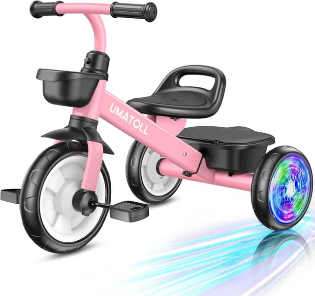 Detalle de Umatoll Tricycle for Toddlers 2-5, adjustable trike
