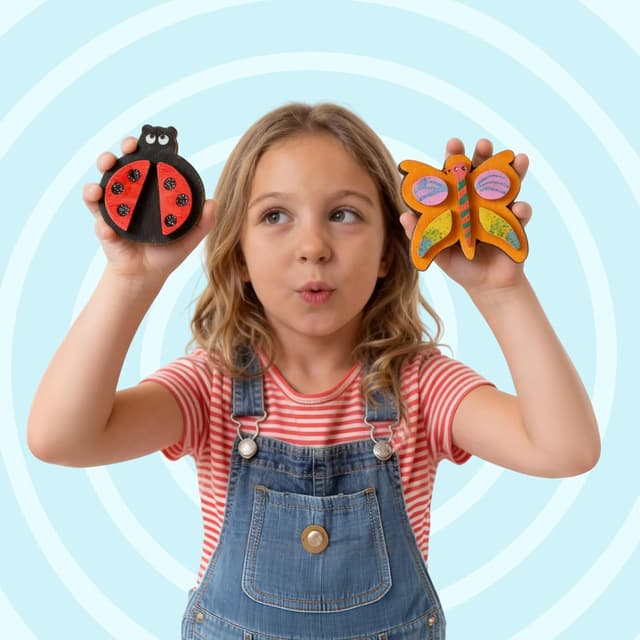 Thumbnail 4 de JOYIN 12 Wooden Magnet Painting Kit for Kids