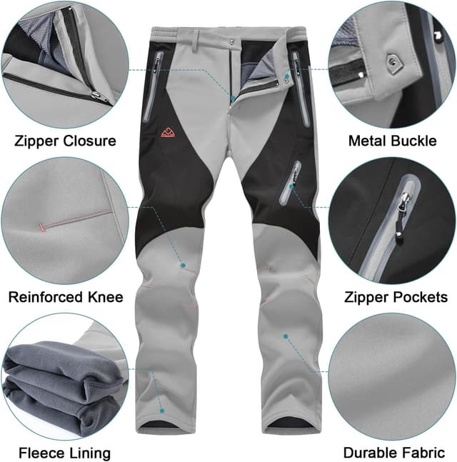 Detalle de donhobo Waterproof hiking trousers