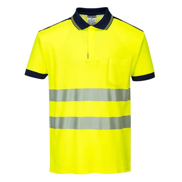 Thumbnail 5 de Portwest PW3 Hi-Vis Polo Shirt S/S