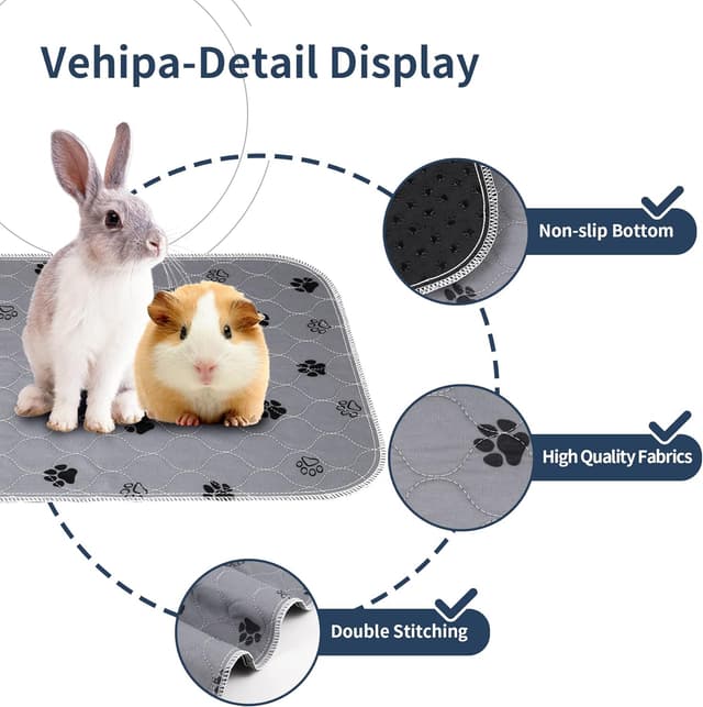 Thumbnail 4 de 2 Stück 60x40 cm PIPI Pads waschbar