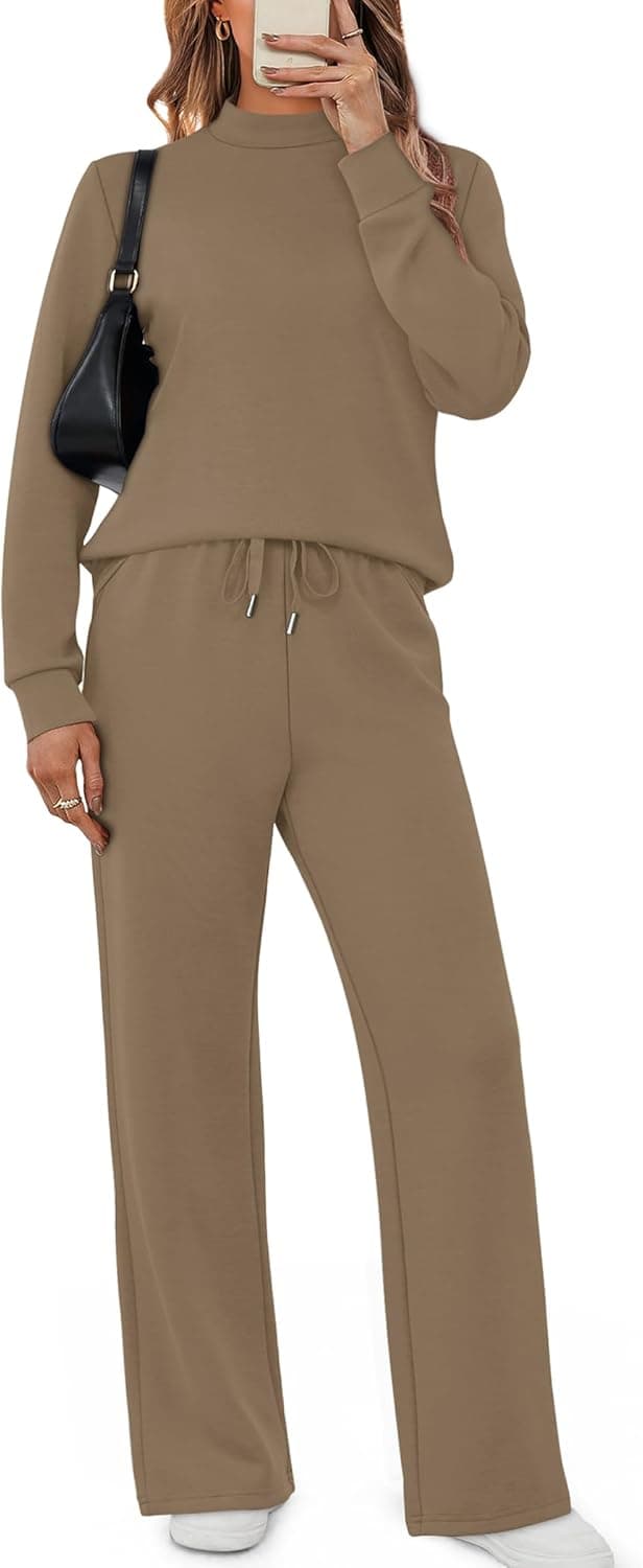 Detalle 2 de Sampeel Two Piece Set Mock Neck Loungewear XS-2XL