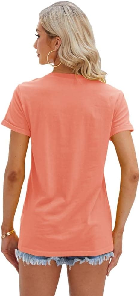 Detalle de Cicy Bell Damen Sonnenblumen T-Shirt mit Kurzarm und lässigem Rundhalsausschnitt
