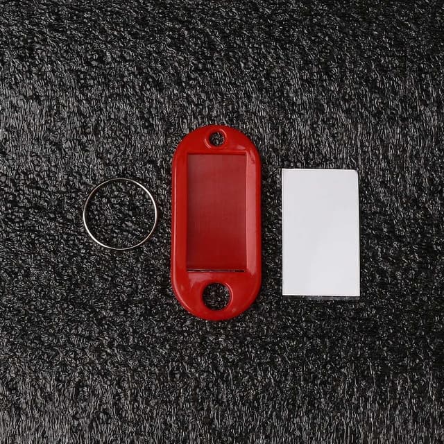 Detalle 2 de Yoosso Schlüsselanhänger 100 Stück 5×2,2 cm 🔑