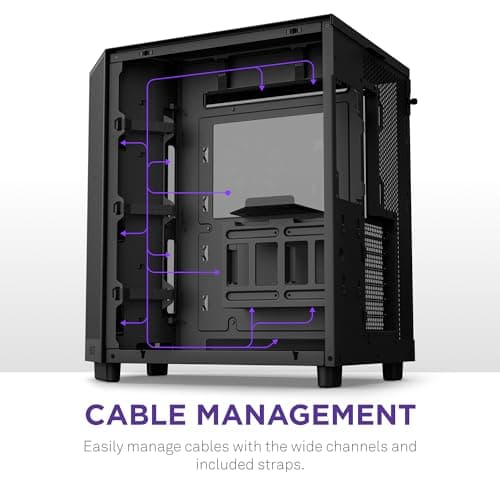 Thumbnail 5 de NZXT H6 Flow RGB Caja PC Gaming ATX 🖥️ Mid-Tower Compacta
