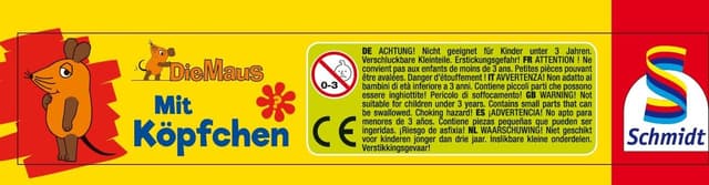 Detalle 2 de Schmidt Spiele 51255 „Die Maus – Mit Köpfchen“ (ab 7 Jahren)