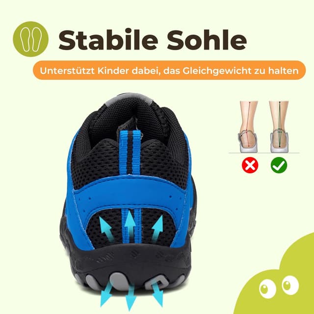 Thumbnail 4 de Kinder Trekkingschuhe 24-38 mit Schnellverschluss