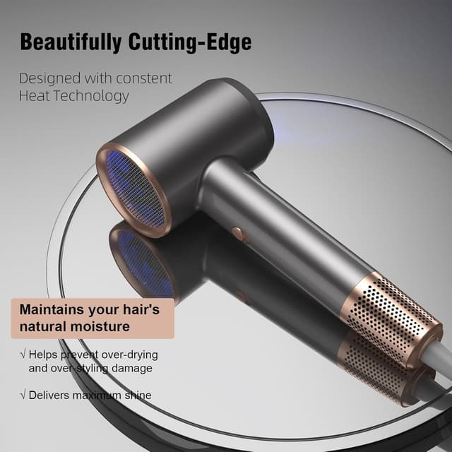 Detalle 2 de 1800W Ionic Hairdryer, Fast Dry Compact