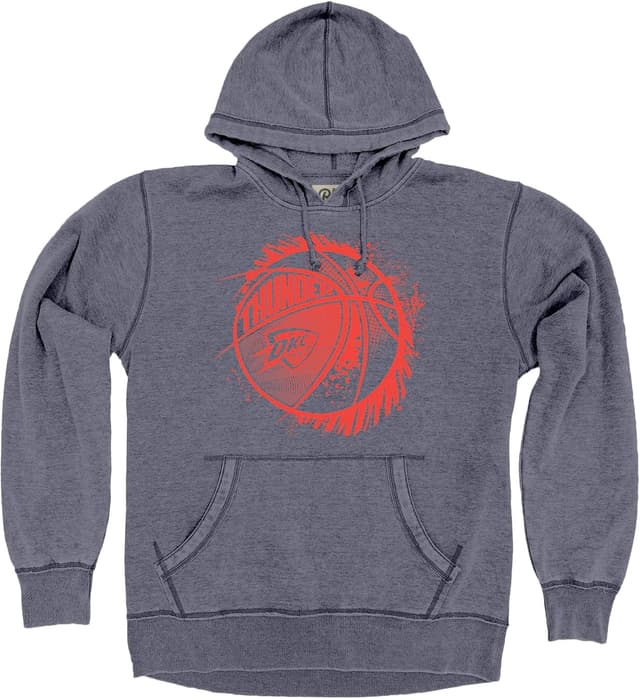 Detalle de Blue 84 NBA Officially Licensed Golden State Warriors Burnout Hooded Sweatshirt