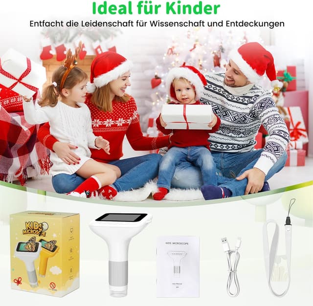 Thumbnail 6 de Mikroskop für Kinder 1000x mit 3,0 Zoll