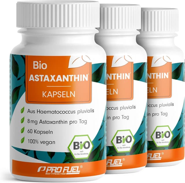 Thumbnail 6 de BIO Astaxanthin-Kapseln 60x hochdosiert 8 mg pro Kapsel
