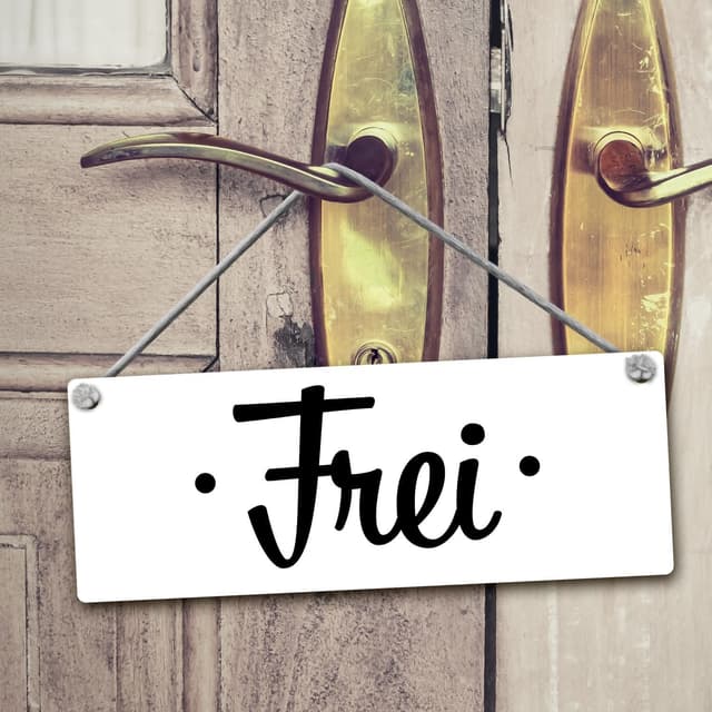 Detalle 2 de Wendeschild Toilette Besetzt/Frei 7,5 x 20 cm