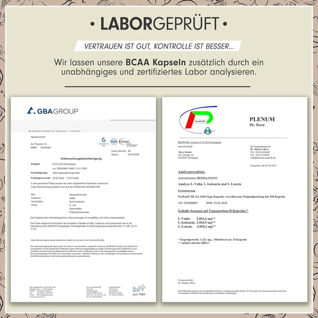 Detalle 1 de BCAA 1000 Giga Caps mit 8.000 mg BCAA