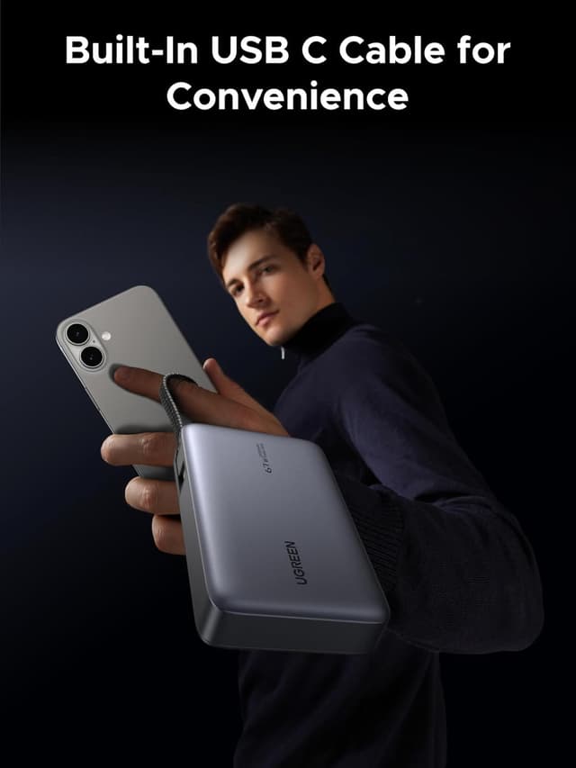 Detalle 2 de UGREEN Nexode 67W Power Bank 20000mAh