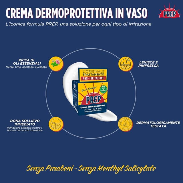 Detalle 2 de Crema dermoprotettiva PREP 75 ml