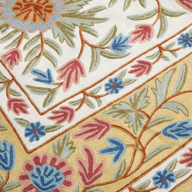 Detalle de El Corte Inglés Varo alfombra hecha a mano 1 unidad