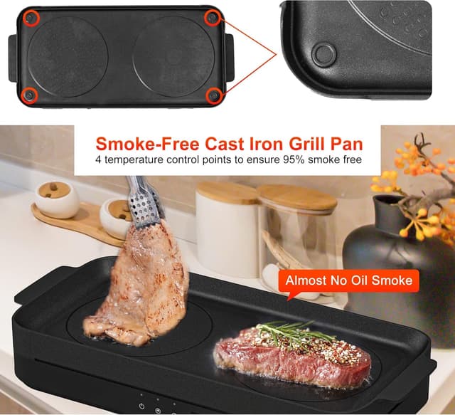 Thumbnail 4 de COOKTRON Portable Induction Cooktop 1800W